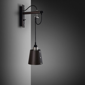 BUSTER + PUNCH | HOOKED WALL | SMALL | GRAPHITE BASE | STEEL