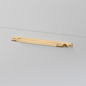BUSTER + PUNCH | PULL BAR / PLATE / LINEAR | MEDIUM | BRASS | 290mm