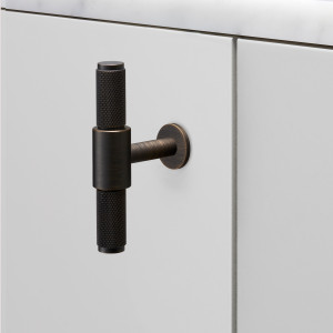 BUSTER + PUNCH | T-BAR | CROSS | SMOKED BRONZE | 94mm