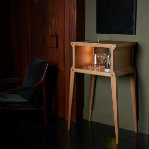 BUSTER + PUNCH | THE POPSTAR BAR | NATURAL OAK | STEEL | WHITE MARBLE | BLACK LEATHER