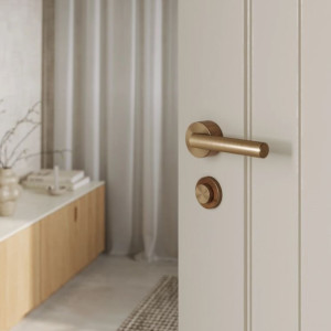 ARTISAN - Dørhåndtak - Luxury door handle / ADH500 GOLD & OAK WOOD