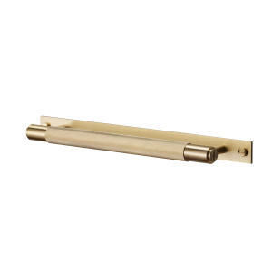 BUSTER + PUNCH | PULL BAR / PLATE | CROSS | SMALL | BRASS | 200mm