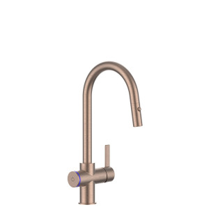 GUGLIELMI® - SMARTAP® AMALFI blandebatteri  med uttrekk - PV56 - Brushed copper / Børstet Kobber