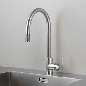 BUSTER+PUNCH | KITCHEN TAP | LINEAR | PULLOUT SPRAY | STEEL