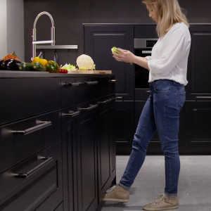 PowerSensor 3.0® libero med Stemmestyring - Elektrisk åpner av skuff med sensor & styring - Grå