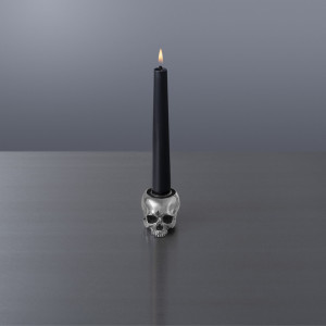 BUSTER + PUNCH® - SKULL CANDLE HOLDER / TRAVIS BARKER / STEEL